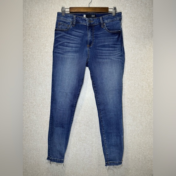 Kut from the Kloth Denim - KUT From The Kloth Donna High Rise Ankle Skinny Jeans Boho Size 6